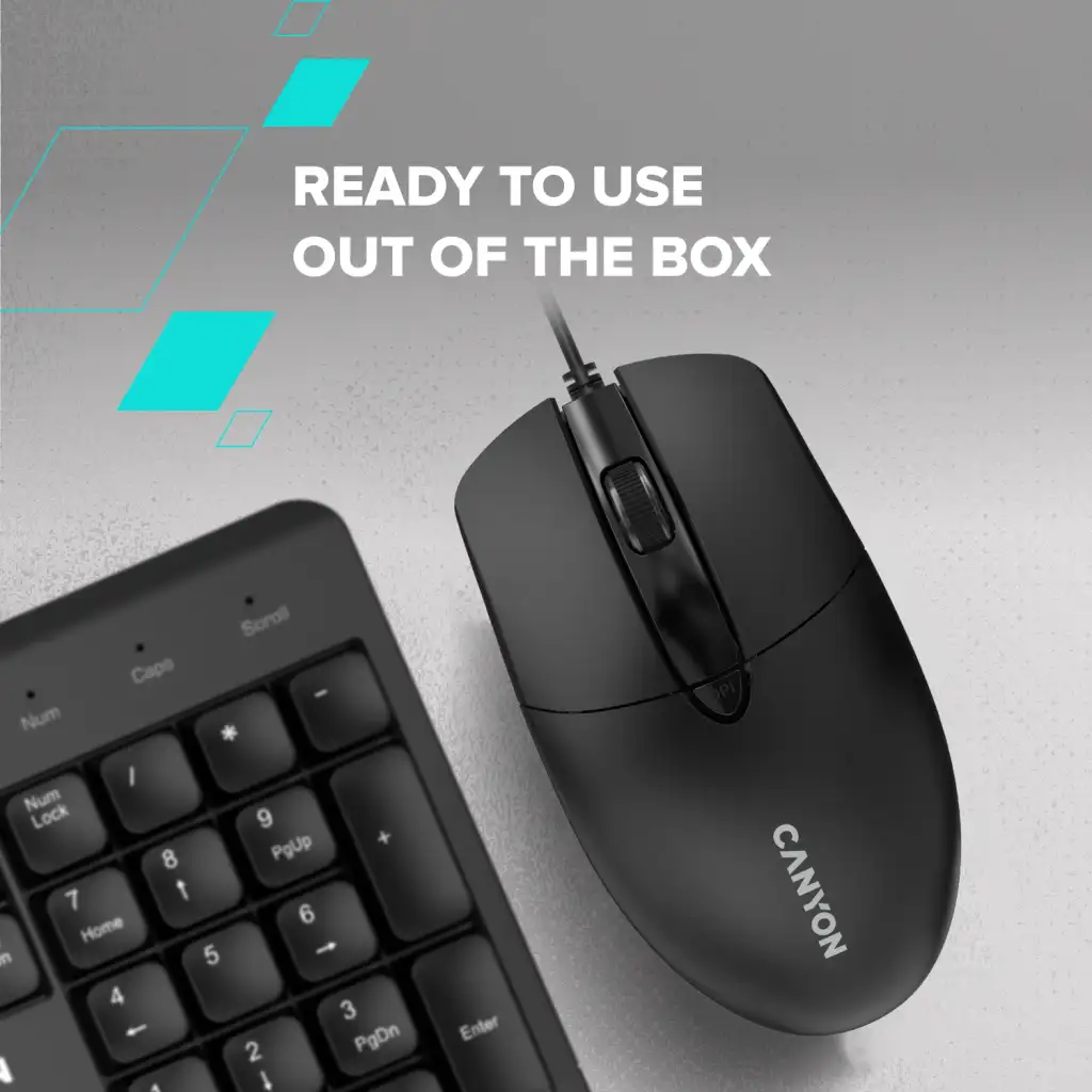 CANYON Wired Mouse M-5N - Photo 11