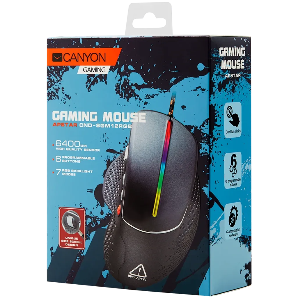 Мишка за геймъри Apstar GM-12 - Photo 3