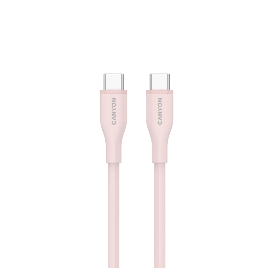 USB-C - USB-C Cable CC60SC10 (Silicone, USB 2.0, 1m) - Photo 2