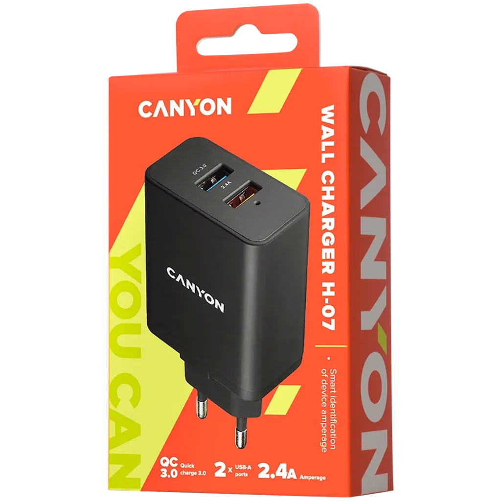 Powerful Technology Multi-USB Wall Charger, 2.4A H-07 - Photo 2