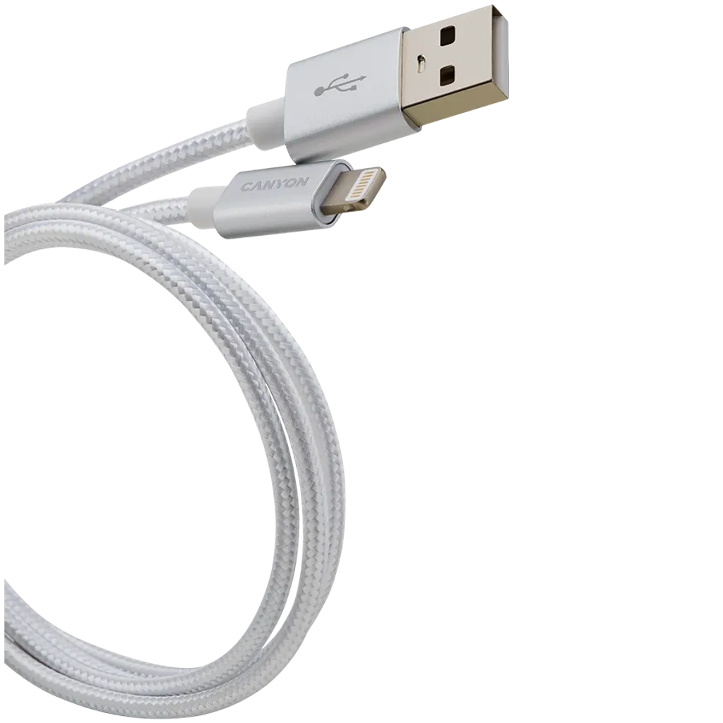 Πλεγμένο Lightning 8 ακίδων - Καλώδιο USB για iPhone CFI-3 - Photo 2