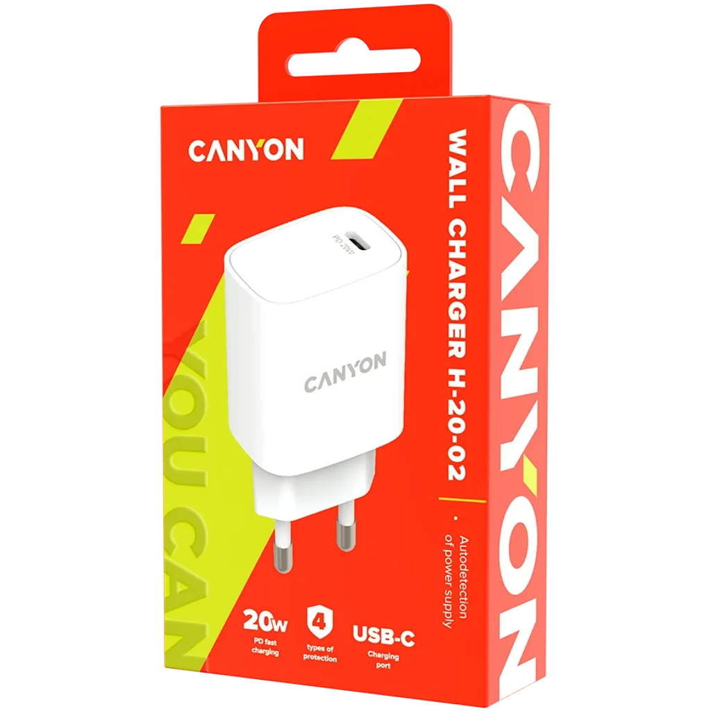 Мережевий адаптер 20 Вт USB-C H20-02 - Photo 3