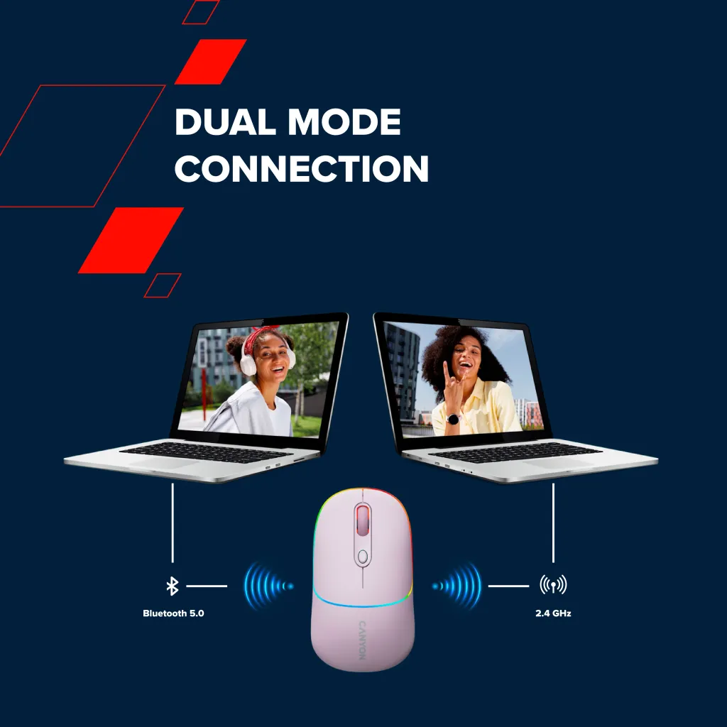 2v1 bezdrôtová optická myš Bluetooth MW-22 - Photo 9