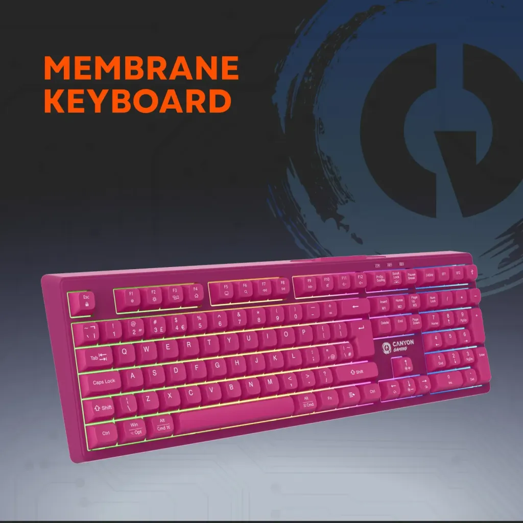 Wireless Membrane Keyboard Fortnax GKW-2 - Photo 9