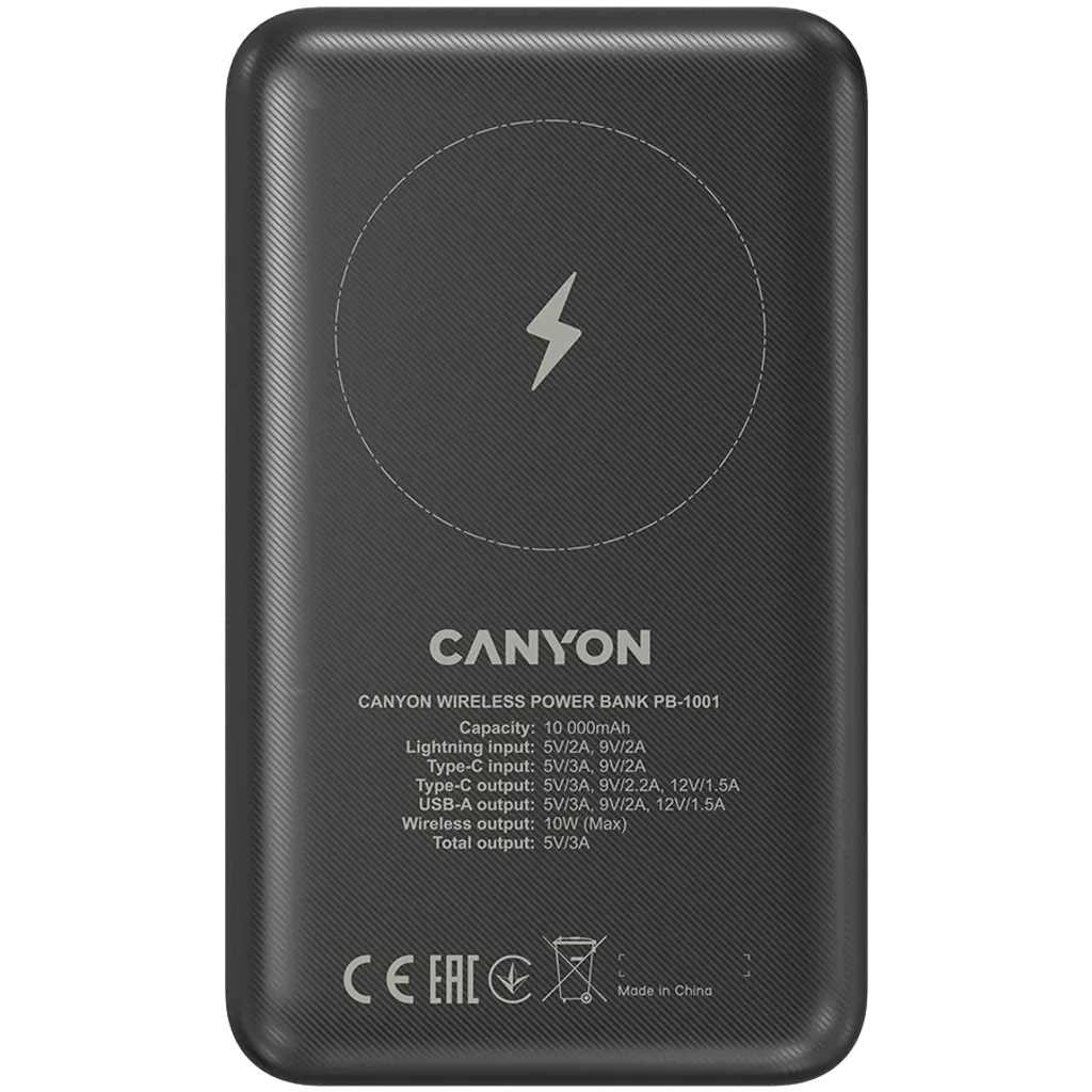 Power Bank With Wireless Charging Function 10000 mAh PB-1001 - Photo 4