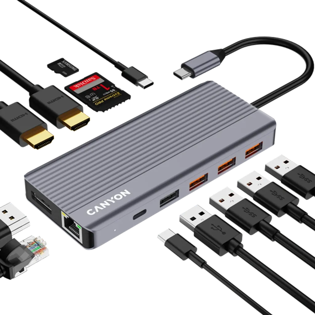 13 portový USB-C HUB DS-16 - Photo 6