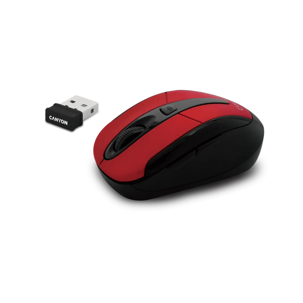 Ergonomische und kompakte Maus MSO-W6 - Photo 3