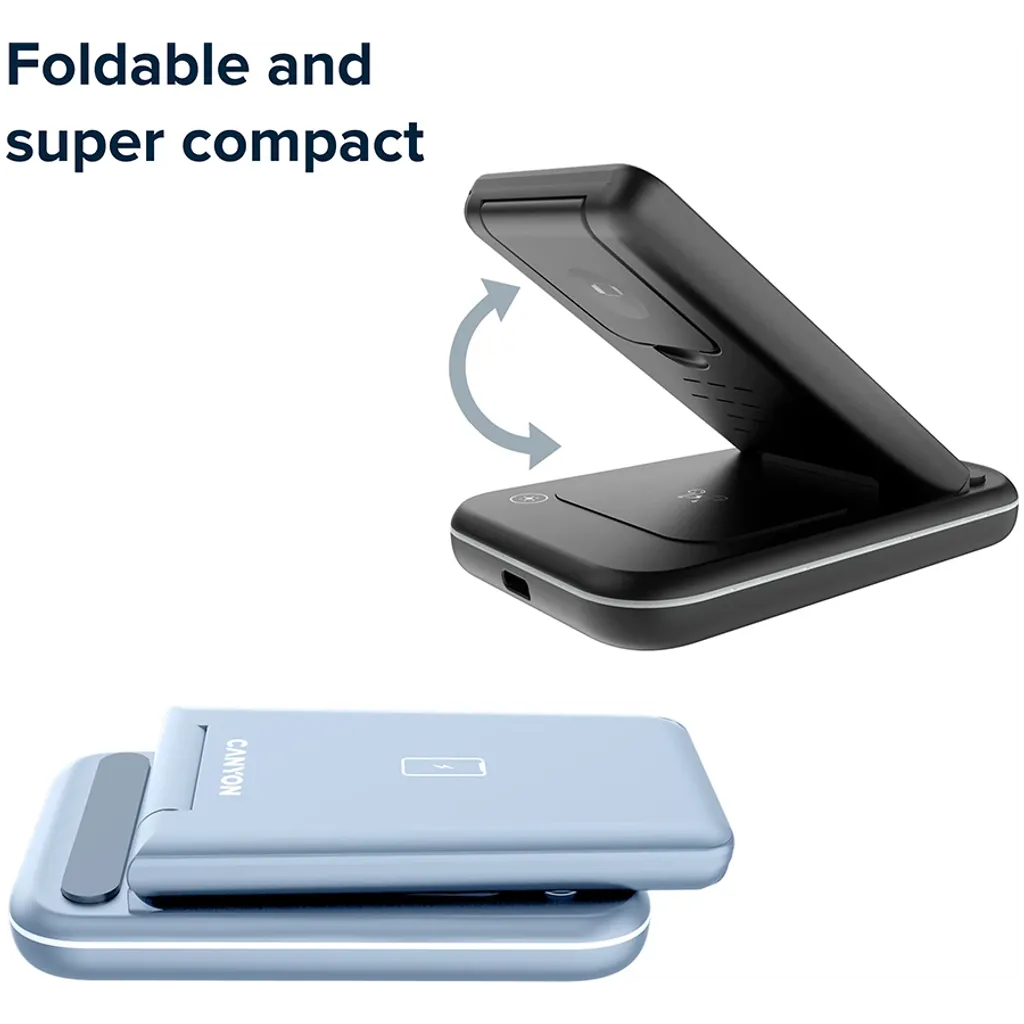 Σταθμός ασύρματης φόρτισης 3-σε-1 WS-304 - Photo 10