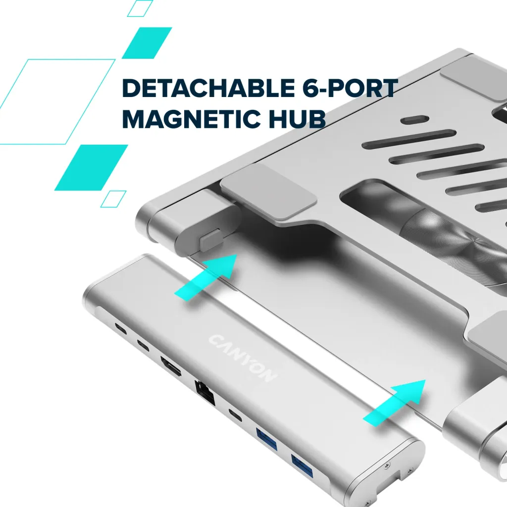HDMI/USB 3.0/Power Delivery 100W/Gigabit Ethernet, Šedá - Photo 17