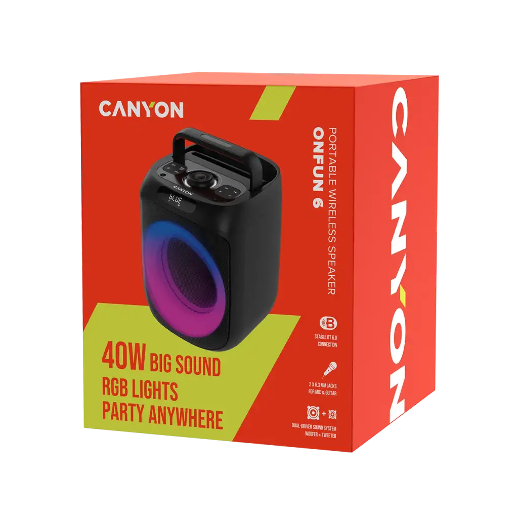 Canyon Portable Party Speaker OnFun 6 - Photo 9