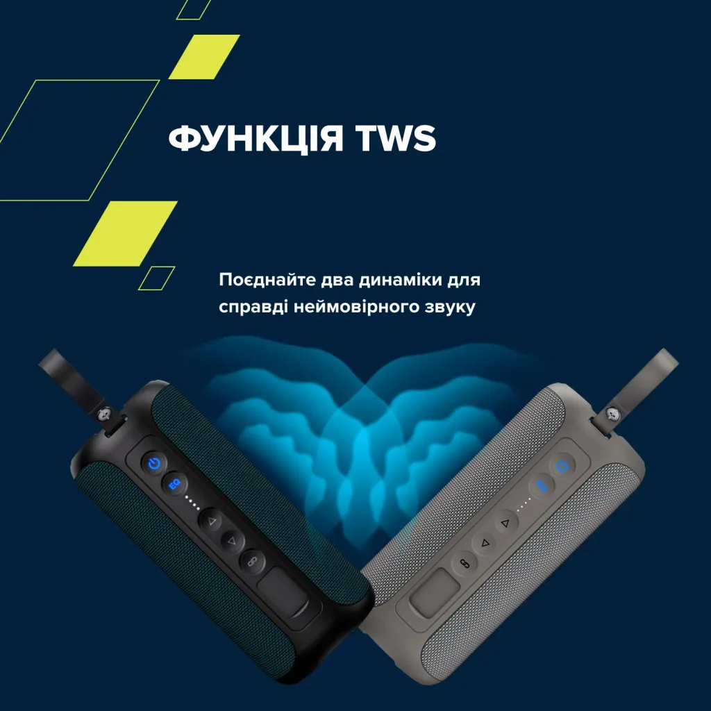 Портативна бездротова колонка OnMove 15 - Photo 15