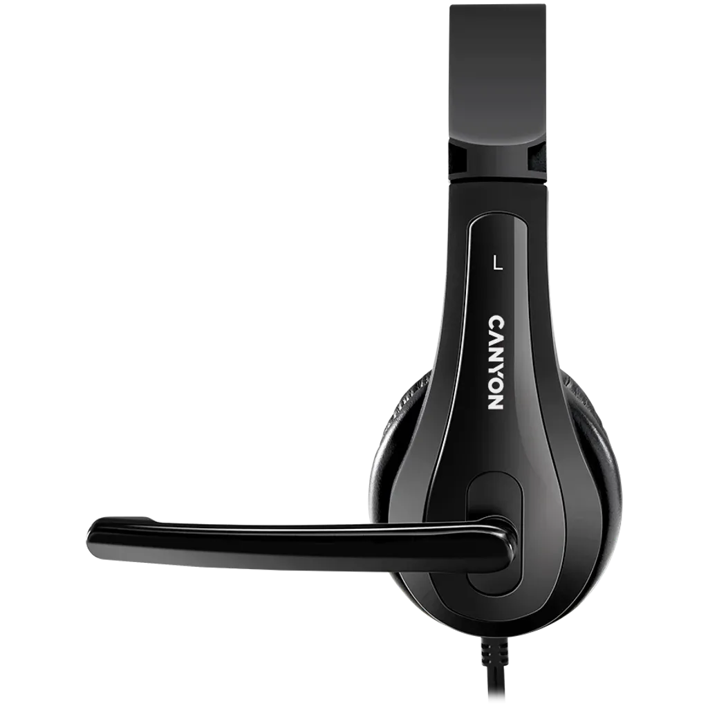 Леки компютърни слушалки с микрофон и USB връзка CHSU-1 - Photo 3