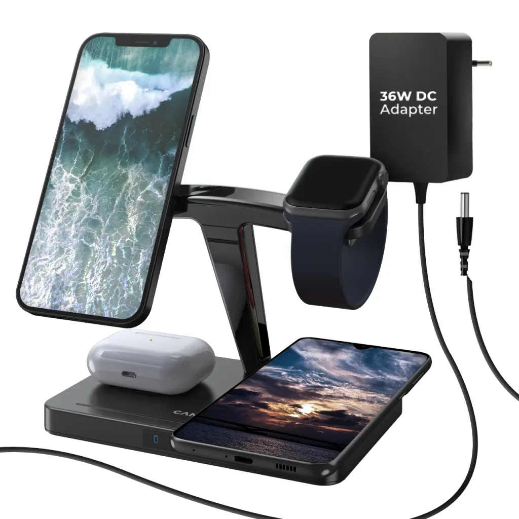 4-in-1 Wireless Charging Station WS-404 - Photo 4