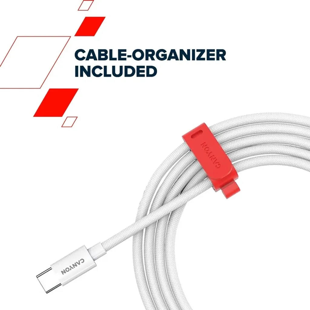 USB-C - USB-C Cable (Braided, USB 2.0, 1.2m) - Photo 6