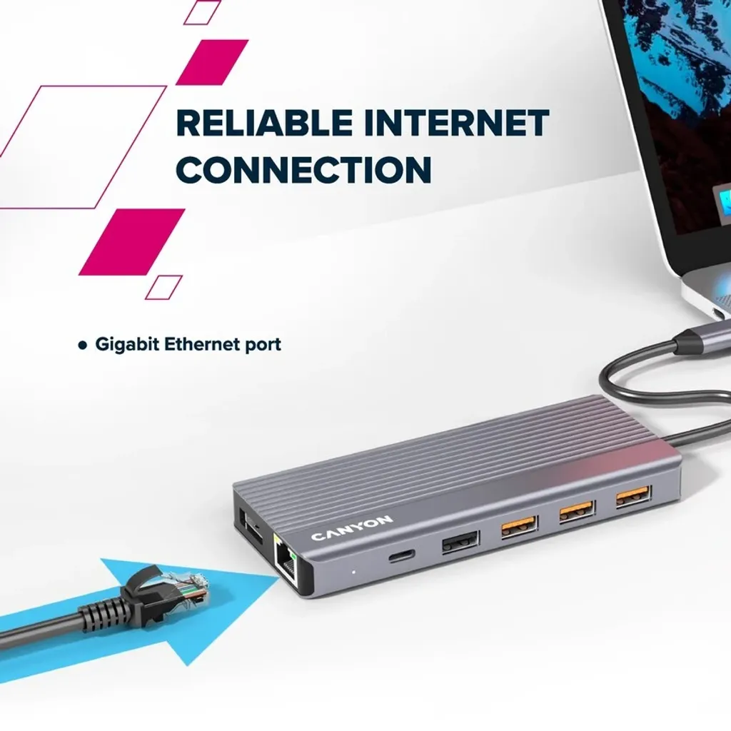 Hub USB-C de 13 Puertos DS-16 - Photo 12