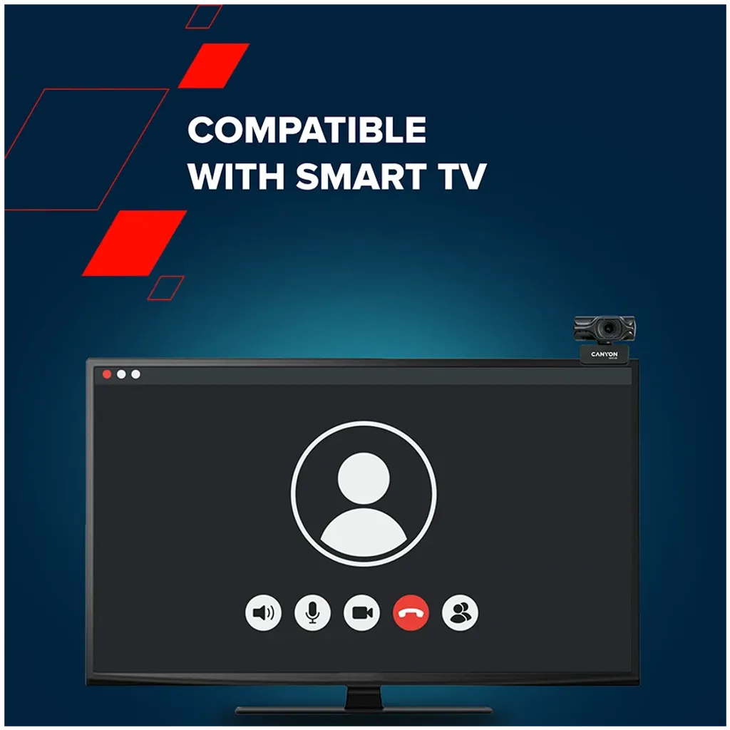 Веб-камера для живых трансляций 2K Quad HD C6 - Photo 8