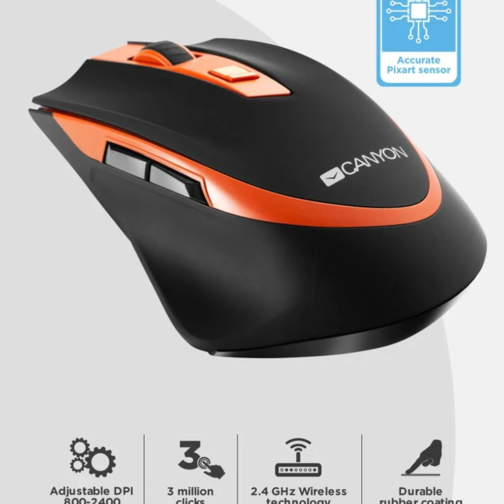 Stylish Wireless Mouse With a Gaming-grade Sensor MW-13 - Photo 6