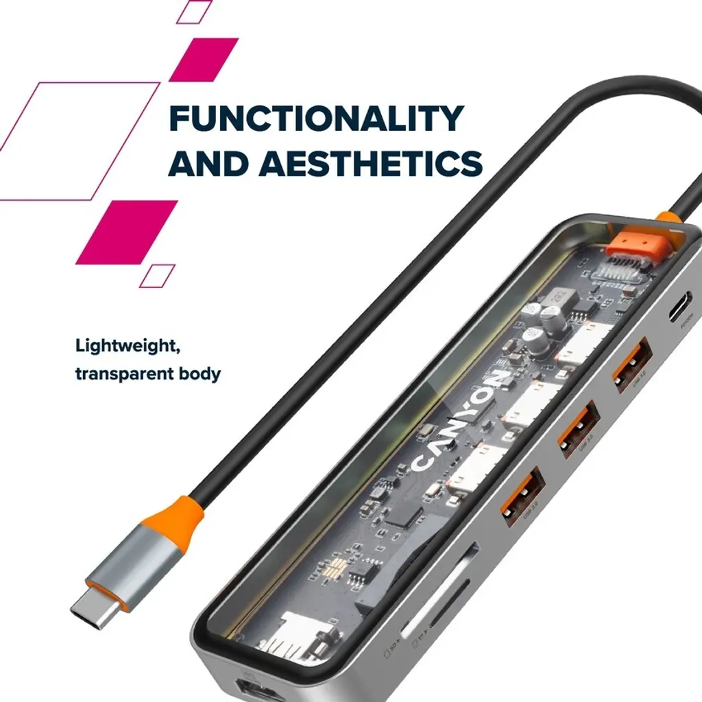 7 PORT USB-C HUB DS-13 - Photo 11