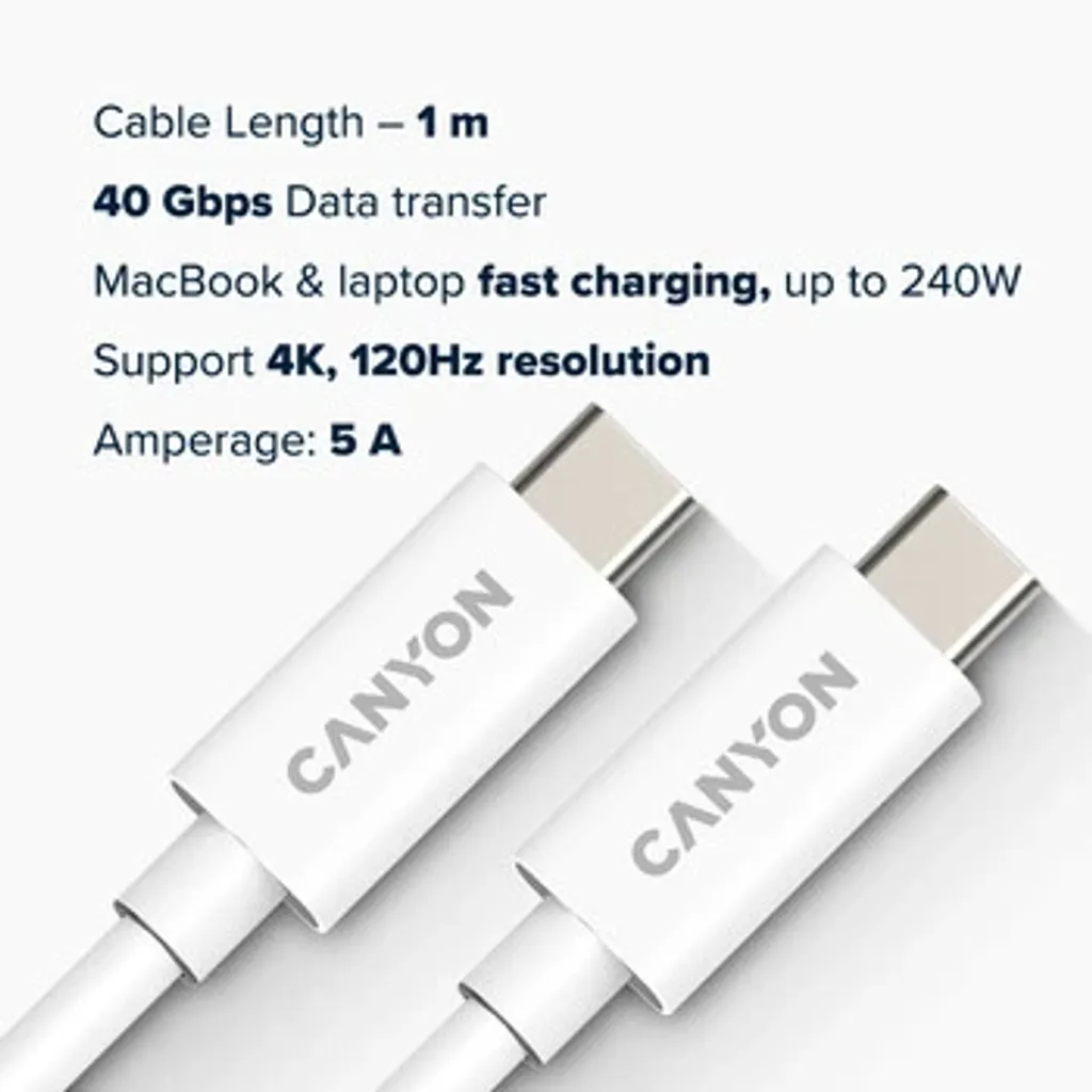 USB 4.0 πλήρως εξοπλισμένο καλώδιο UC-44 - Photo 3