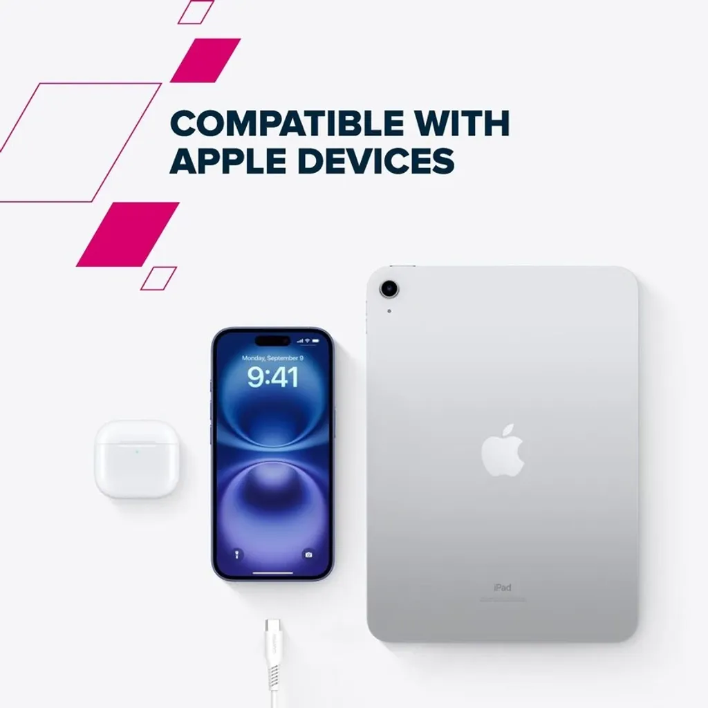 Καλώδιο USB-C - USB-A AC18SC (Σιλικόνη, Υποστήριξη Power Delivery, 1.2μ) - Photo 5