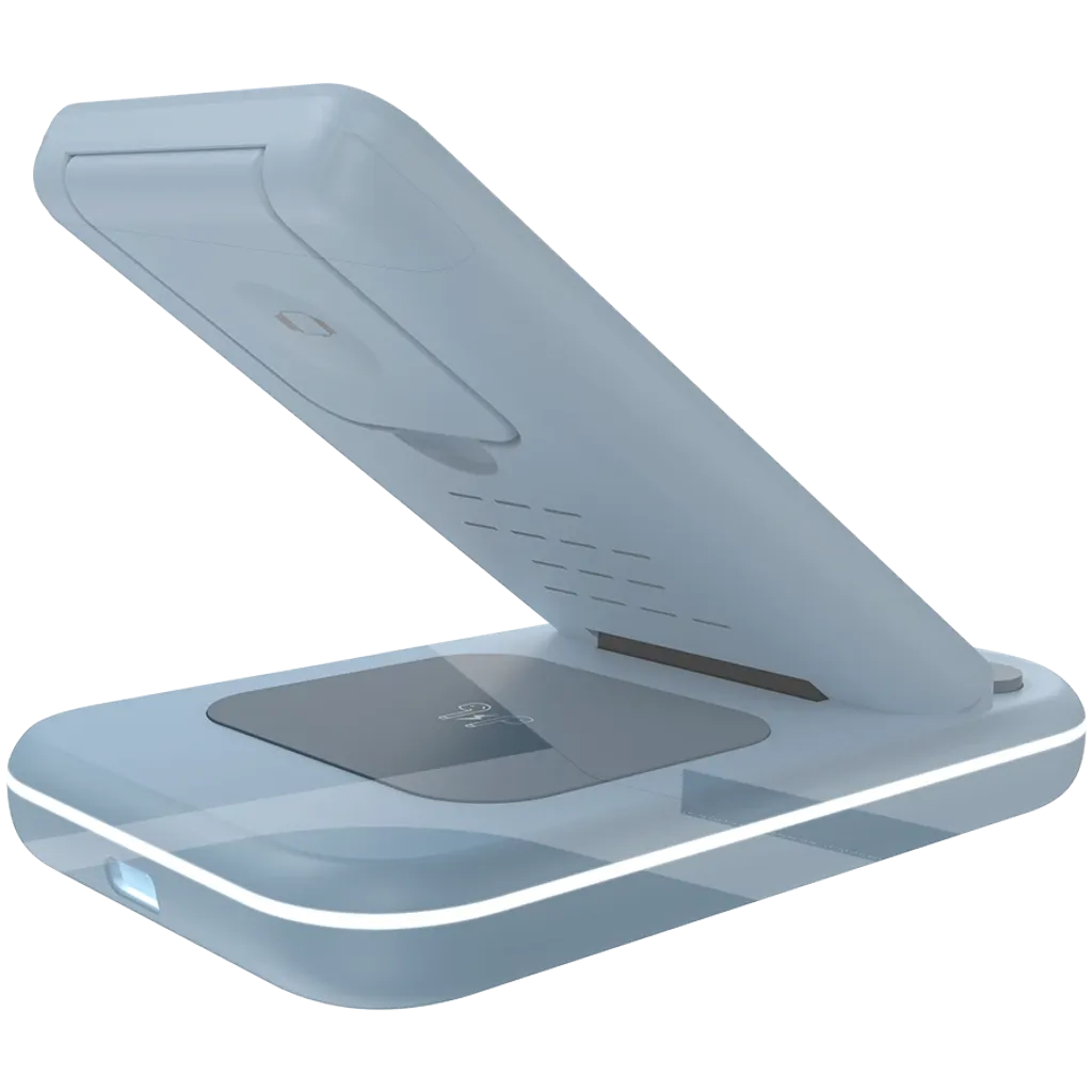 3-в-1 Беспроводная зарядная станция WCS-304 - Photo 5