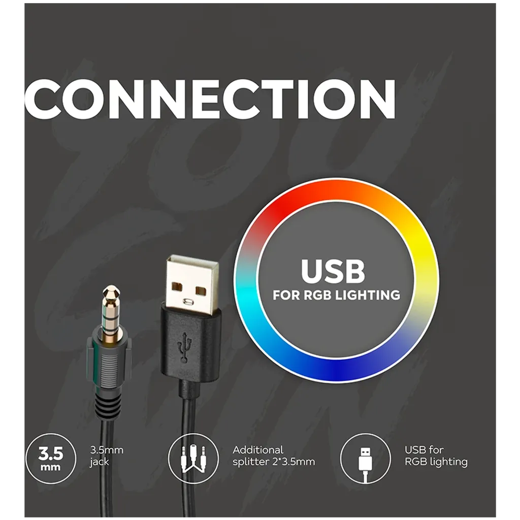 Herný headset Shadder GH-6 - Photo 10