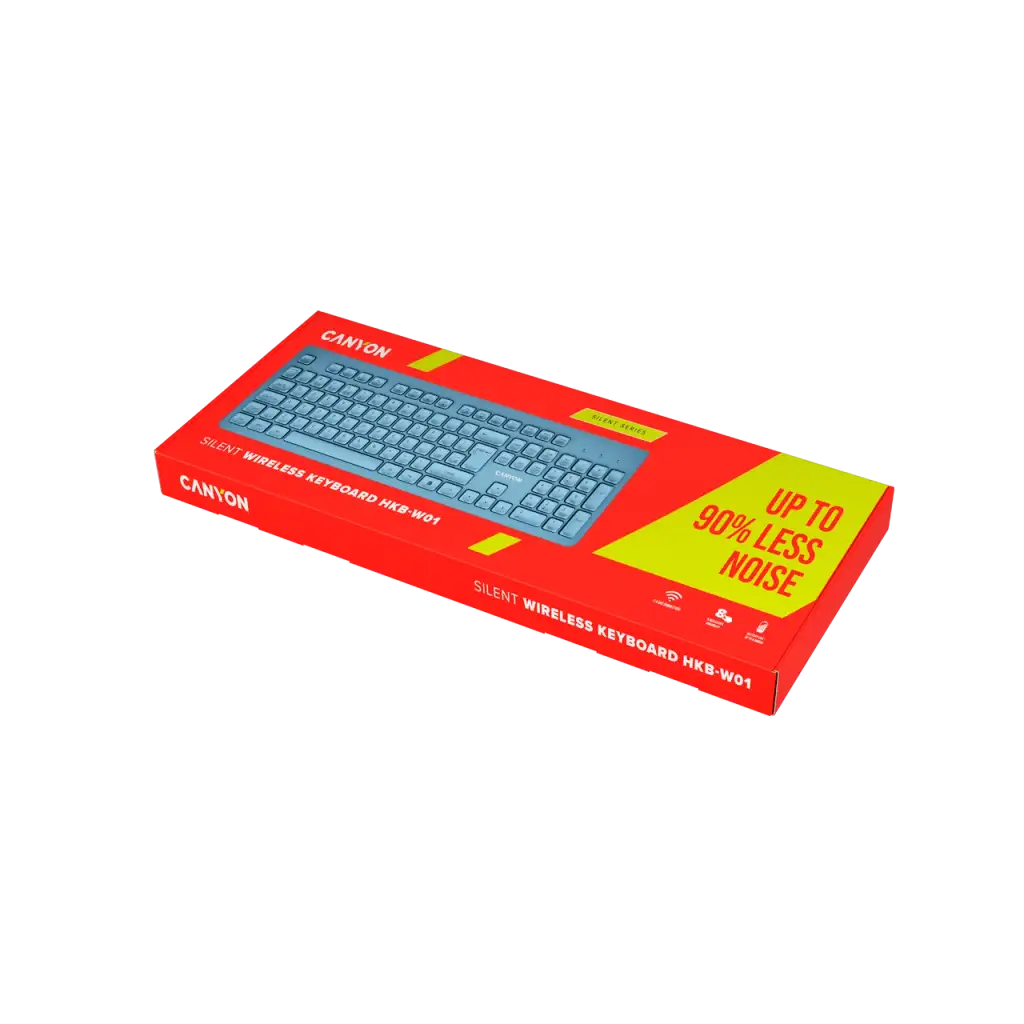 Silent Wireless Keyboard HKB-W01 - Photo 6