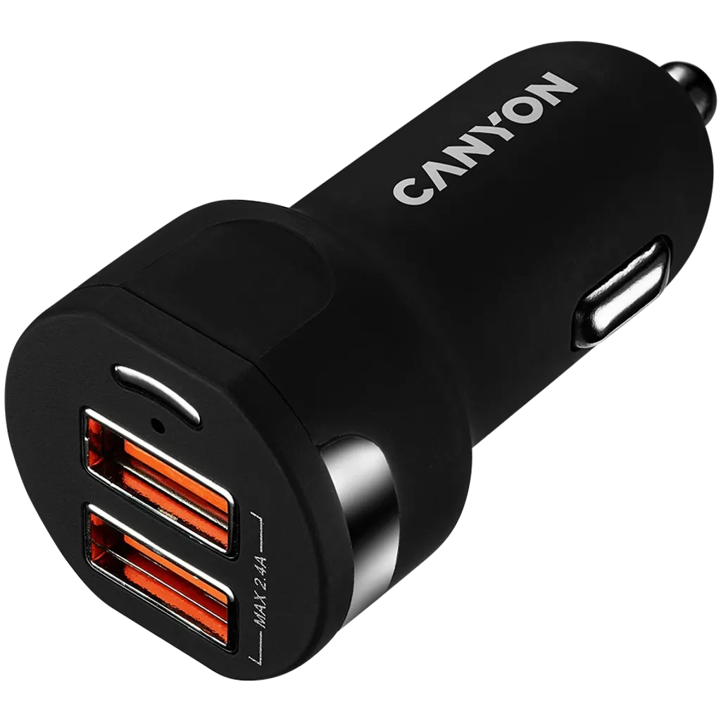 Încărcător auto dual USB, 2.4A C-04 - Photo 3