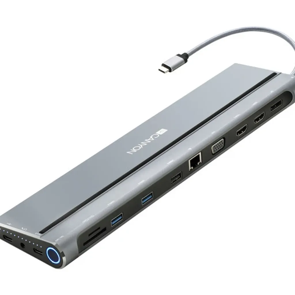 USB-C Multiport Docking Station 14-in-1 DS-9 (archived) - Photo 3