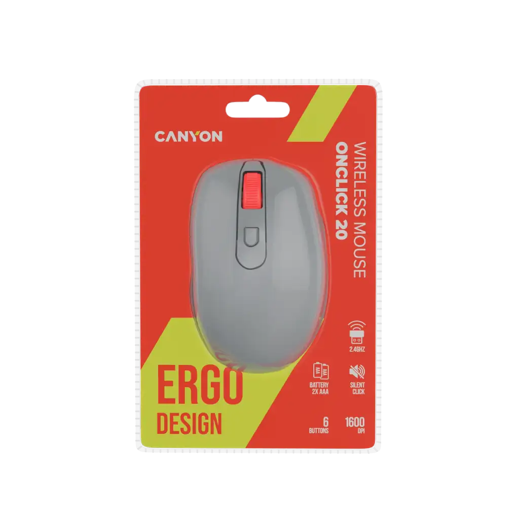Wireless mouse OnClick 20 Dark Gray - Photo 6