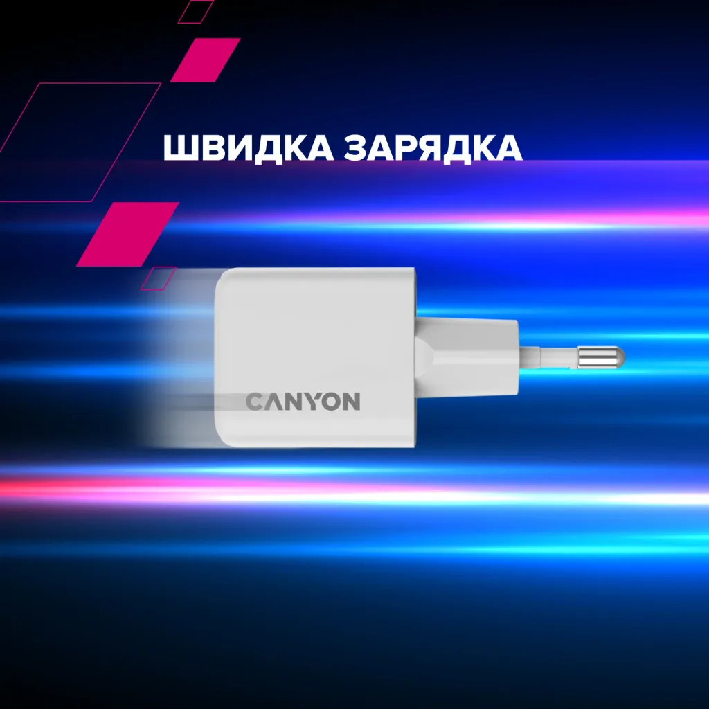 GaN мережевий зарядний пристрій  CU20AC-UK - Photo 9