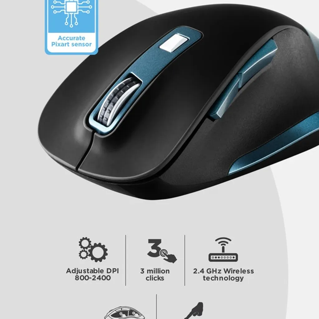 Convenient Wireless Mouse With a Gaming-grade Sensor MW-14 - Photo 6