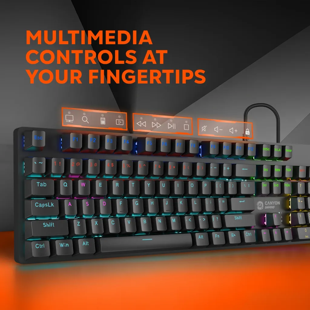 Wired Gaming Keyboard Reaper SKB-9 - Photo 13
