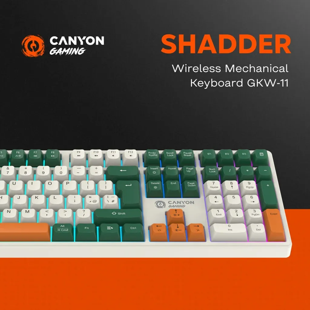 Wireless Mechanical Keyboard Shadder GKW-11 - Photo 14