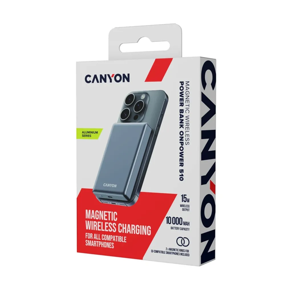 Power Bank OnPower 510 Slim Magsafe 10000 mAh PD20W - Photo 7