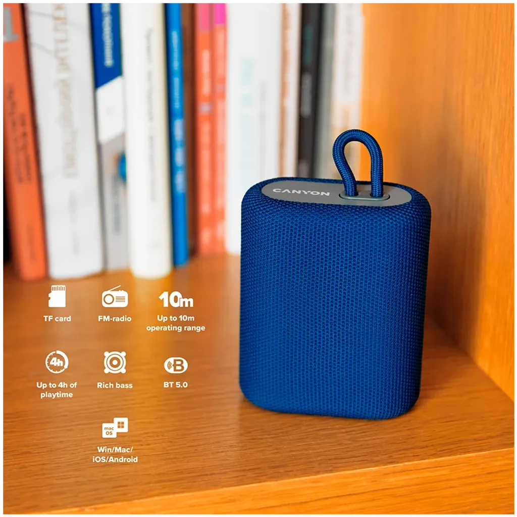 Portable wireless speaker BSP-4 - Photo 6