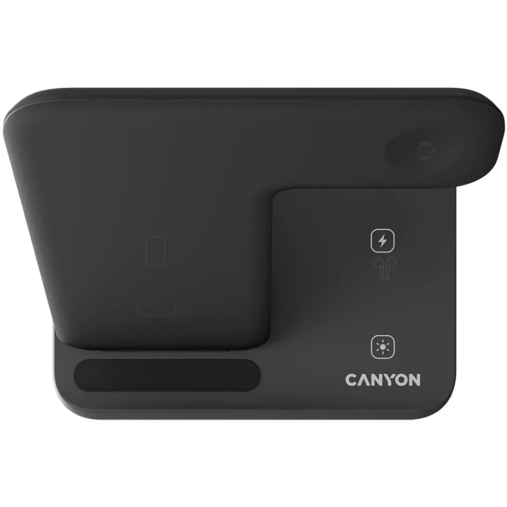 3-в-1 Безжична станция за зареждане на устройства, поддържащи QI технология WS-303 - Photo 4