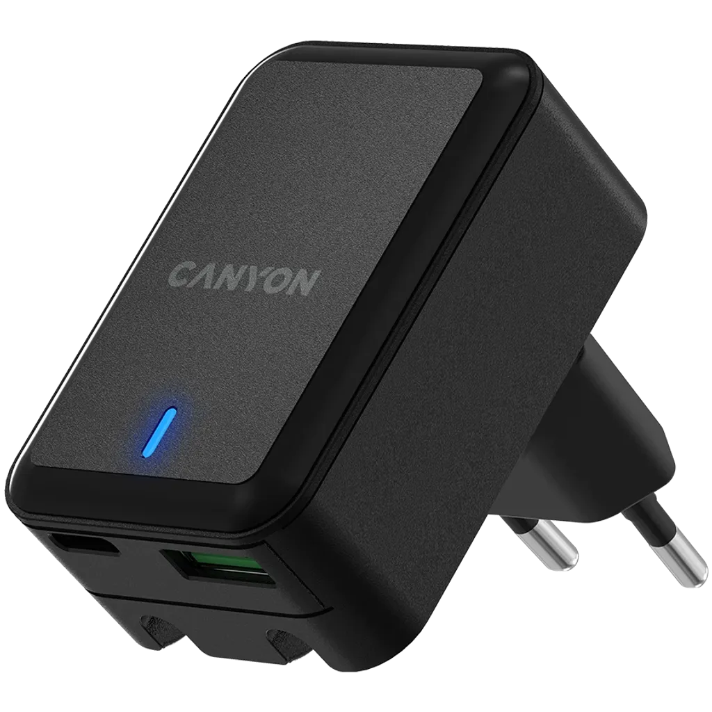 Foldable Wall Charger With PD & QC 3.0 H-20T