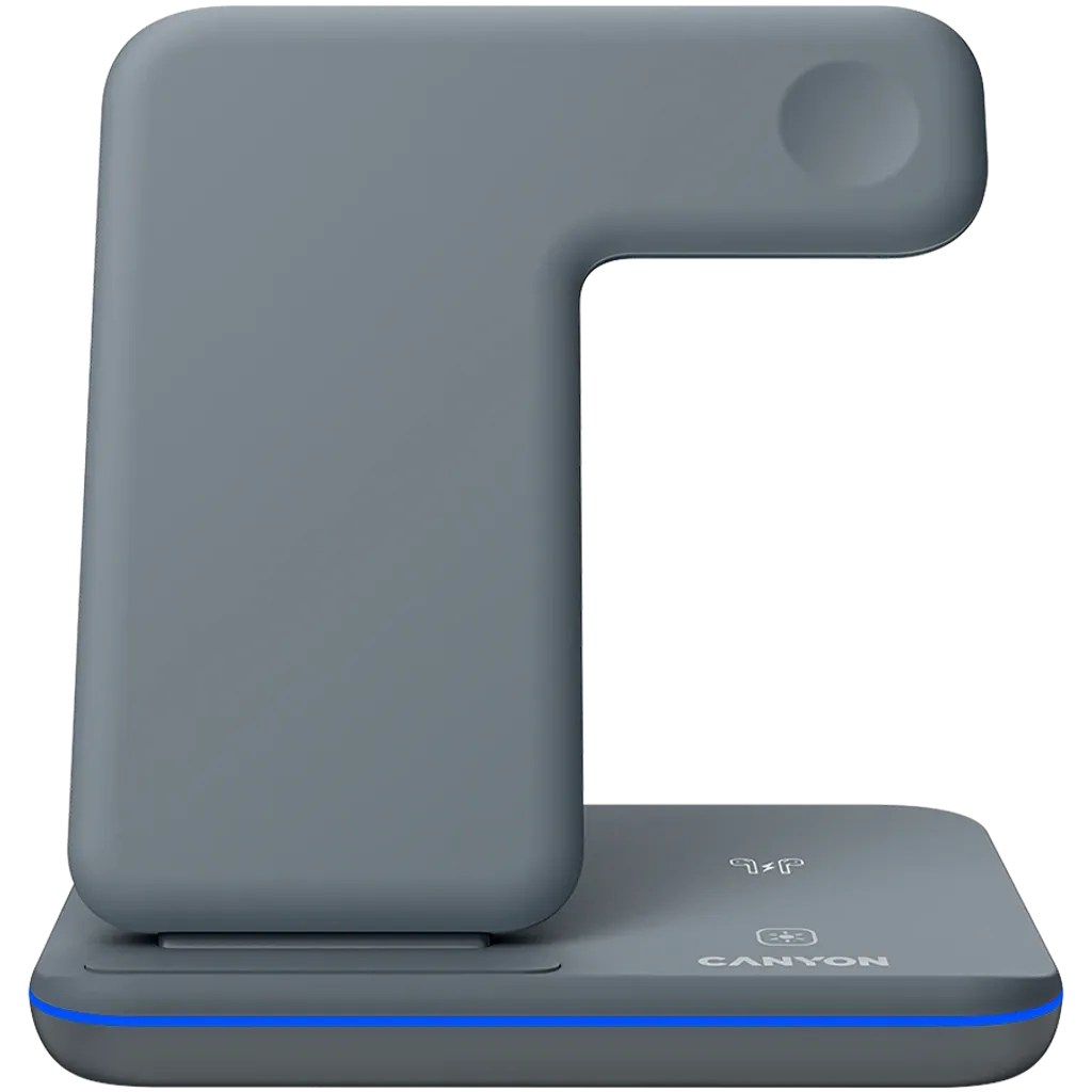 3-in-1 Wireless charging station for gadgets supporting QI technology WS-303