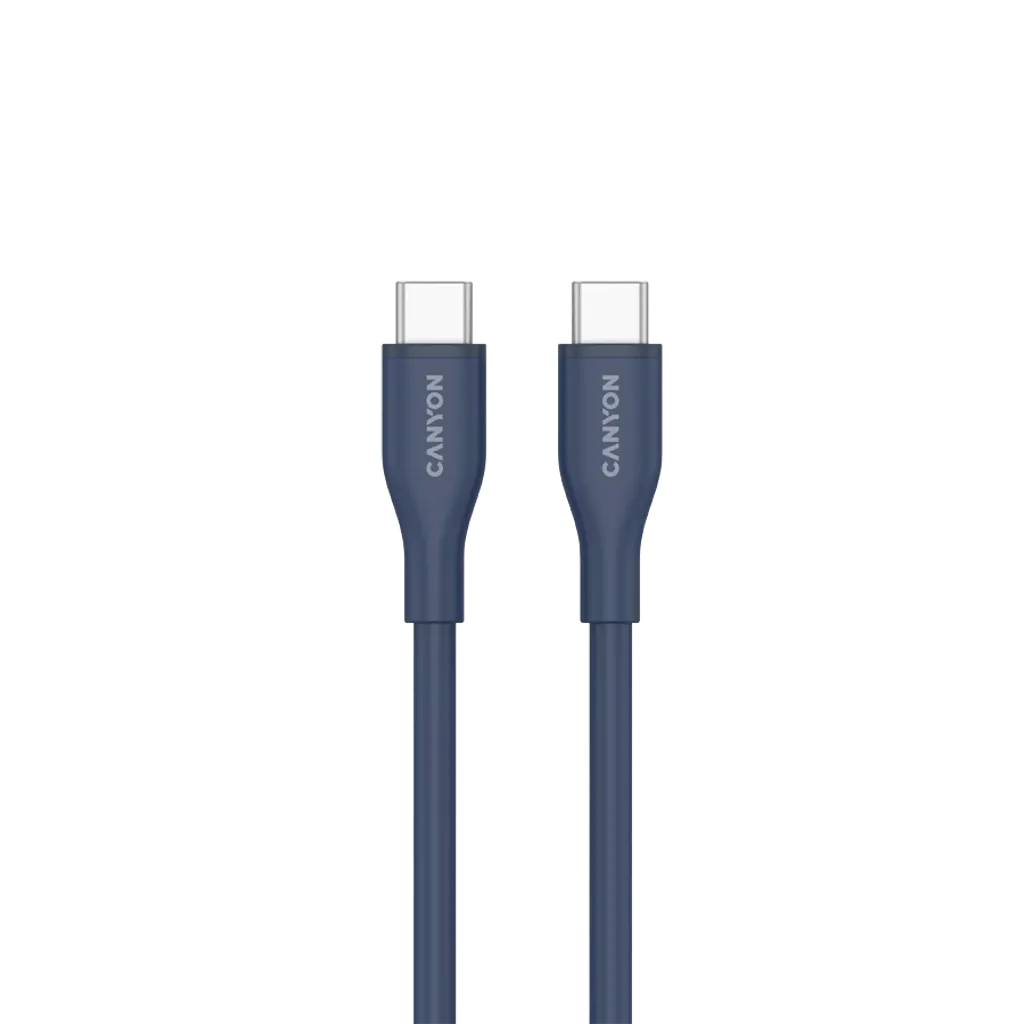 USB-C - USB-C Cable CC60SC10 (Silicone, USB 2.0, 1m) - Photo 2