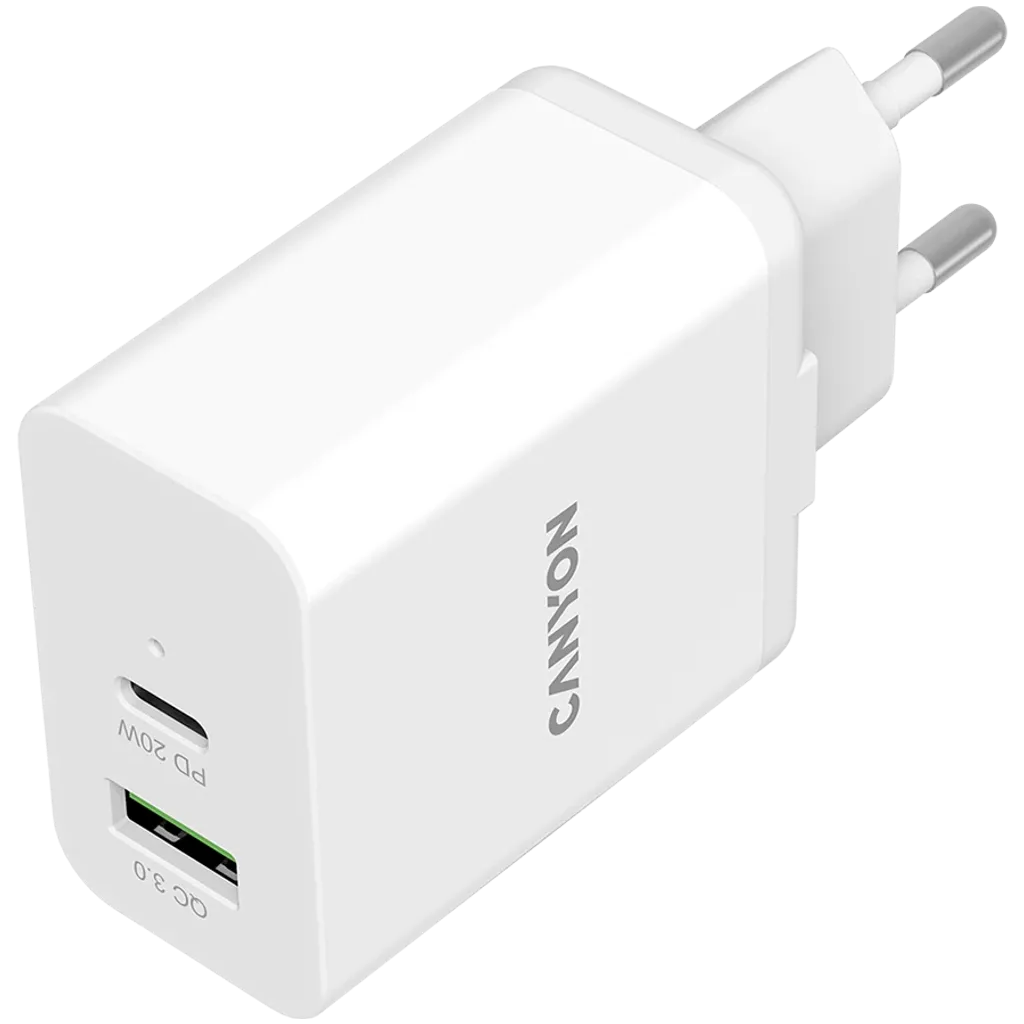 Wall Charger PD 20W + QC 3.0 18W H-20W03 - Photo 2