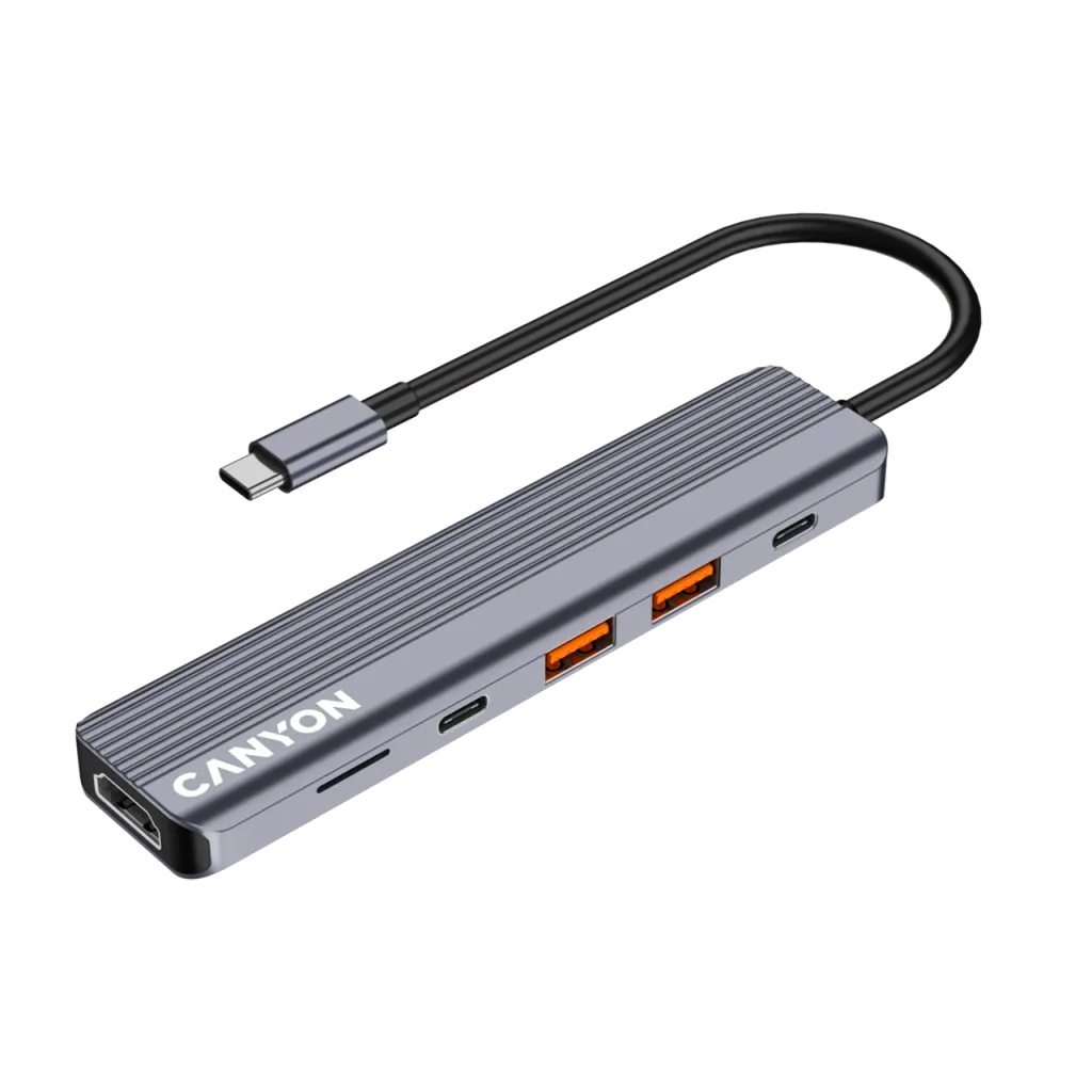 6 Ports USB-C HUB DS-17 - Photo 4