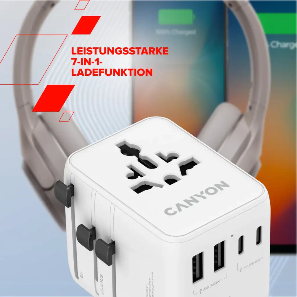 Universal Travel Adapter OnTour 70 - Photo 8