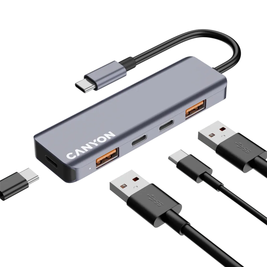 5-θυρη Θύρα USB-C HUB DS-18 - Photo 5