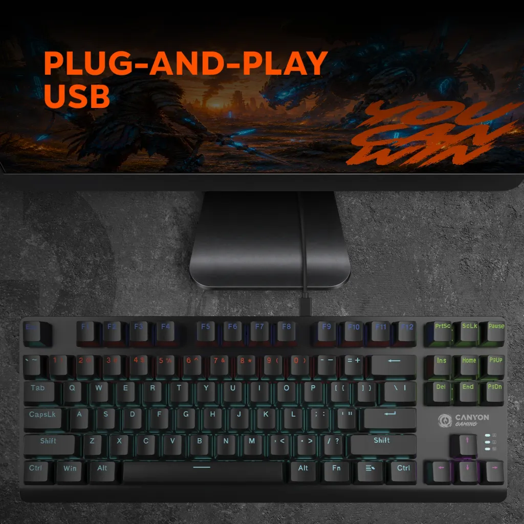 Wired Gaming Keyboard Striker SKB-2 - Photo 14