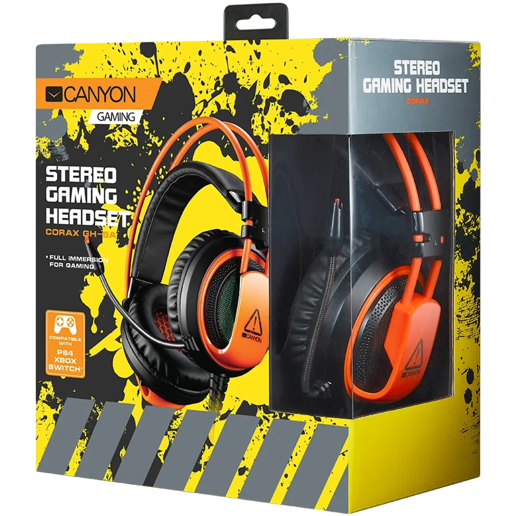 Геймърски слушалки Corax GH-5A - Photo 2