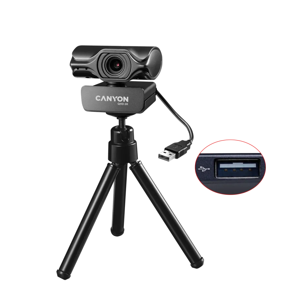 Cámara Web de transmisión en directo 2K Quad HD C6 - Photo 4