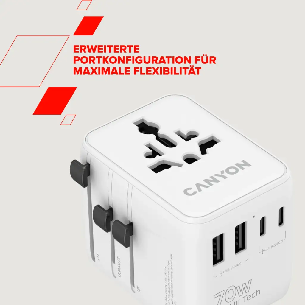 Universal Travel Adapter OnTour 70 - Photo 9