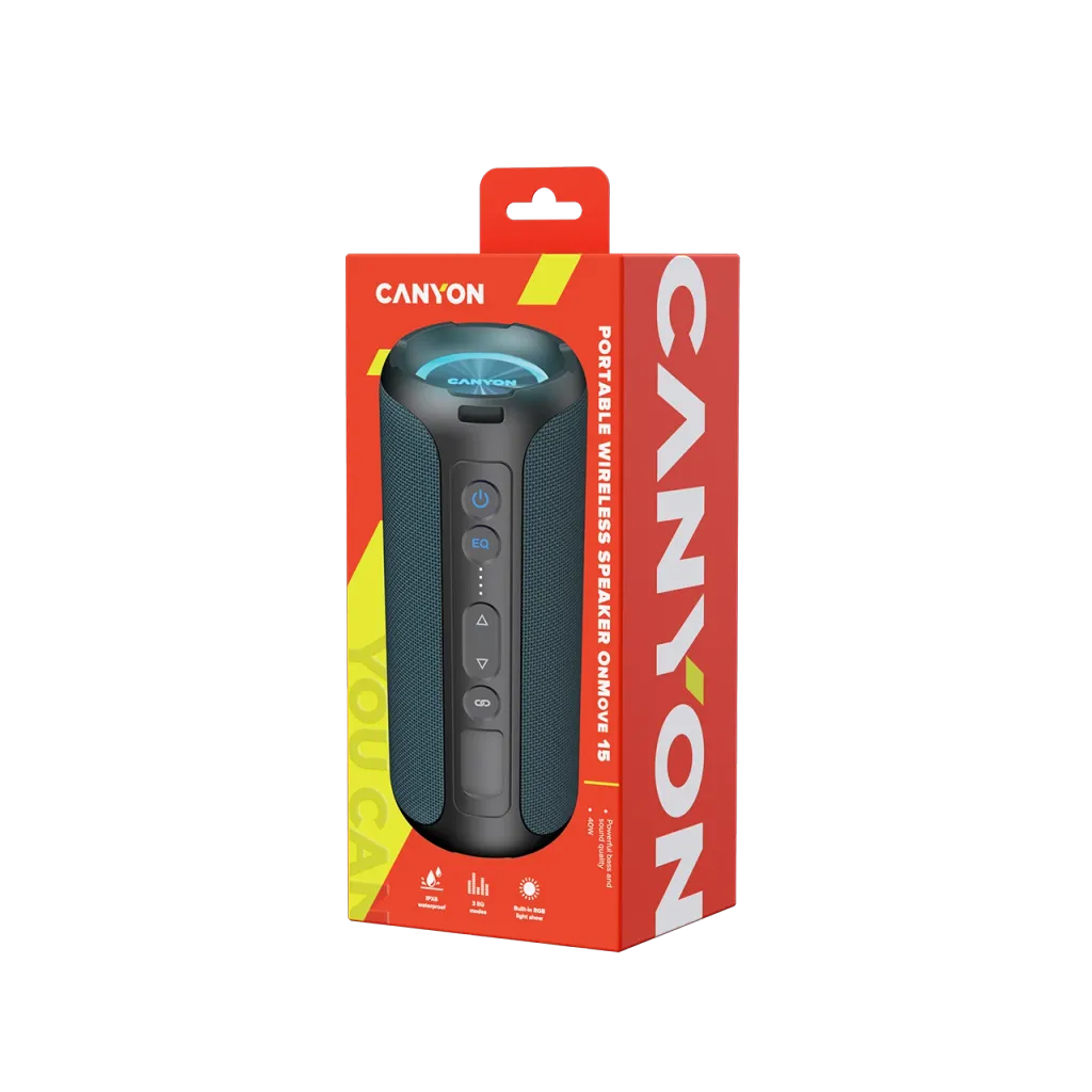 Prenosný bezdrôtový reproduktor OnMove 15 - Photo 6