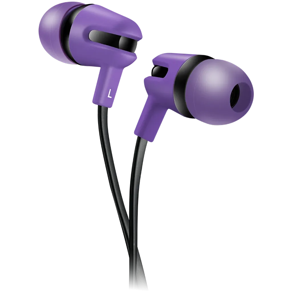 Stereo-Ohrhörer mit flachem Kabel und Mikrofon SEP-4